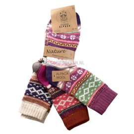 ALPACA WOLLEN SOK | WARM | COMFORTABEL