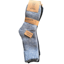 ALPACA WOLLEN SOK | WARM | COMFORTABEL