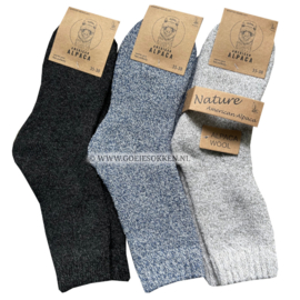 ALPACA WOLLEN SOK | WARM | COMFORTABEL