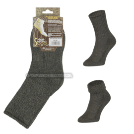 MERINO WOLLEN SOKKEN | MOSS-GROEN | SOGA | EUREKA | S29