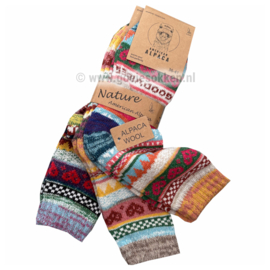 ALPACA WOLLEN SOK | WARM | COMFORTABEL | DUNNE SOK