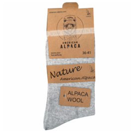 ALPACA WOLLEN SOK | WARM | COMFORTABEL | DUNNE SOK