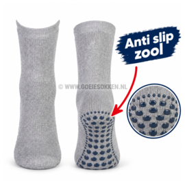 ANTI SLIP SOK | GRIJS | BASSET