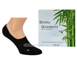 BAMBOE | SNEAKER-SOCK | ZWART | NAADLOOS | BORU