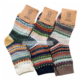 ALPACA WOLLEN SOK | WARM | COMFORTABEL | DUNNE SOK