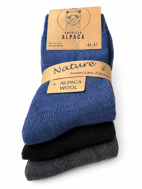 ALPACA WOLLEN SOK | WARM | COMFORTABEL | HALF DIKKE SOK