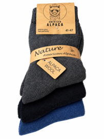 ALPACA WOLLEN SOK | WARM | COMFORTABEL | HALF DIKKE SOK