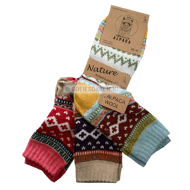 ALPACA WOLLEN SOK | WARM | COMFORTABEL