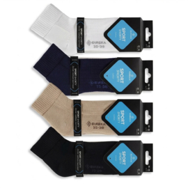 SHORTY | HALF HOGE SOK | WIT | BADSTOF ZOOL | NAADLOOS | EUREKA |