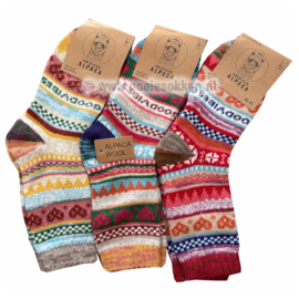 ALPACA WOLLEN SOK | WARM | COMFORTABEL | DUNNE SOK