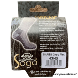 MERINO WOLLEN SOKKEN | ANTI SLIP l SOGA | EUREKA | S4 ABS