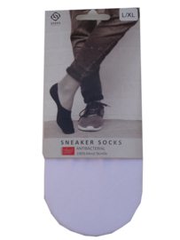 SNEAKER SOKKEN | WIT | NAADLOOS | STEPS