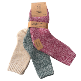 ALPACA WOLLEN SOK | WARM | COMFORTABEL