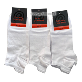 SNEAKER SOK | WIT | POLO TEAM | NAADLOOS | HARCO