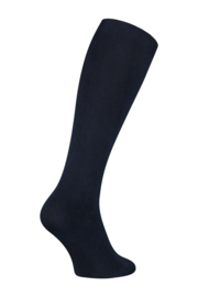 KNIEKOUSEN DAMES | BLAUW | 80% KATOEN | NAADLOOS | EUREKA