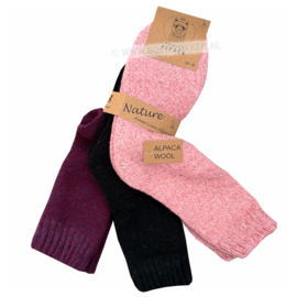 ALPACA WOLLEN SOK | WARM | COMFORTABEL