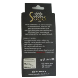 MERINO WOLLEN SOKKEN | ANTI SLIP l SOGA | EUREKA | S4 ABS