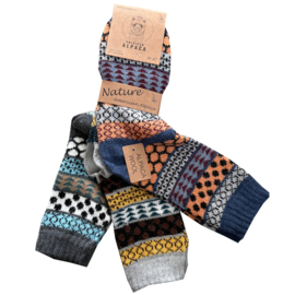 ALPACA WOLLEN SOK | WARM | COMFORTABEL | HALF DIKKE SOK