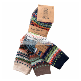 ALPACA WOLLEN SOK | WARM | COMFORTABEL | DUNNE SOK