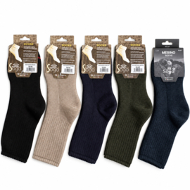 MERINO WOLLEN SOKKEN | BEIGE | SOGA | EUREKA | S29