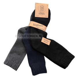 ALPACA WOLLEN SOK | WARM | COMFORTABEL | DIKKE SOK