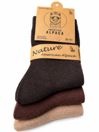 ALPACA WOLLEN SOK | WARM | COMFORTABEL | DUNNE SOK