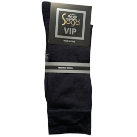 MERINO WOLLEN SOKKEN | BLAUW | VIP | BADSTOF ZOOL | SOGA | EUREKA | S13