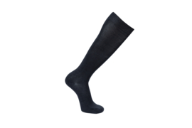 KNIEKOUSEN DAMES | BLAUW | 70% KATOEN | HARCO