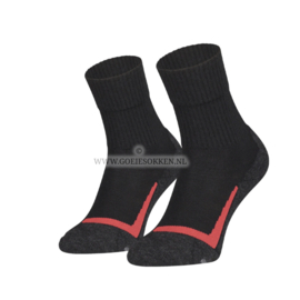 MERINO WOLLEN WANDELSOKKEN | ZWART | NAADLOOS | TOPKWALITEIT | SOGA | EUREKA | S12