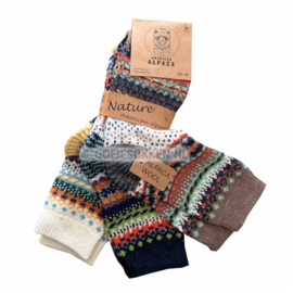 ALPACA WOLLEN SOK | WARM | COMFORTABEL | DUNNE SOK