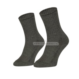 MERINO WOLLEN SOKKEN | MOSS-GROEN | SOGA | EUREKA | S29