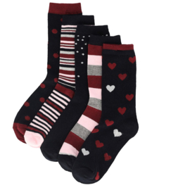 KINDERSOKKEN | MEISJES | BORDO | 75% KATOEN | APOLLO