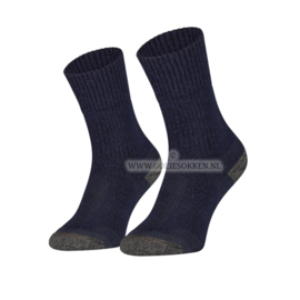 MERINO WOLLEN WERK/OUTDOOR SOK | BLAUW | NAADLOOS | TOPKWALITEIT | SOGA | EUREKA | S59