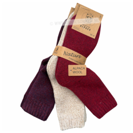 ALPACA WOLLEN SOK | WARM | COMFORTABEL
