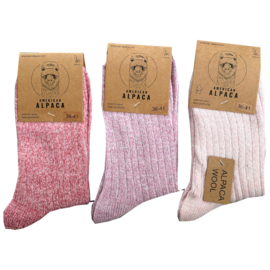 ALPACA WOLLEN SOK | WARM | COMFORTABEL | HALF DIKKE SOK