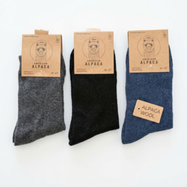 ALPACA WOLLEN SOK | WARM | COMFORTABEL | DUNNE SOK
