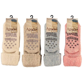 HUISSOKKEN | NATURAL WOOL l KINDEREN l APOLLO | ANTI SLIP