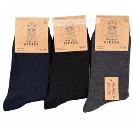 ALPACA WOLLEN SOK | WARM | COMFORTABEL | DUNNE SOK