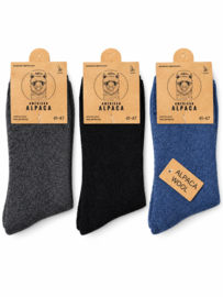 ALPACA WOLLEN SOK | WARM | COMFORTABEL | HALF DIKKE SOK