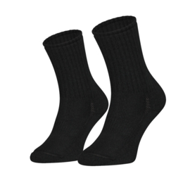 MERINO WOLLEN SOKKEN | ZWART | SOGA | EUREKA | S29