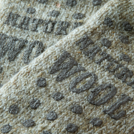 HUISSOKKEN | NATURAL WOOL | LICHT GRIJS | APOLLO | ANTI SLIP