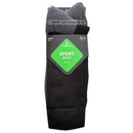 KWALITEITS SPORTSOK | ZWART | NAADLOOS | EUREKA