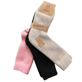 ALPACA WOLLEN SOK | WARM | COMFORTABEL | DIKKE SOK