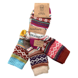 ALPACA WOLLEN SOK | WARM | COMFORTABEL