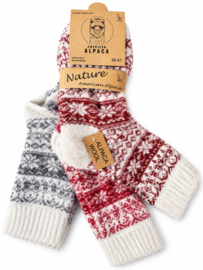 ALPACA WOLLEN SOK | WARM | FLUFFY | DIKKE SOK | DIKKE SOK