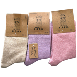 ALPACA WOLLEN SOK | WARM | COMFORTABEL | DUNNE SOK