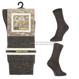 MERINO WOLLEN SOKKEN | CHESNUT BRUIN | SOGA | SOGA | EUREKA | S15