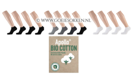 100% BIO KATOEN | ENKELSOK | SNEAKER | NAADLOOS | APOLLO