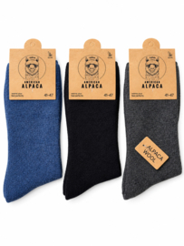 ALPACA WOLLEN SOK | WARM | COMFORTABEL | HALF DIKKE SOK