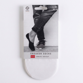 SNEAKER SOKKEN | WIT | NAADLOOS | STEPS